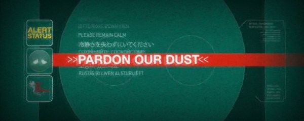 Pardon Our Dust